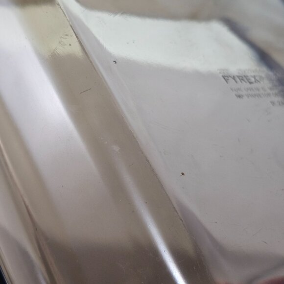 Pyrex Square Brown Baking Dish 8" Fireside glass casserole 2lt/qt cake pan 222 - Picture 9 of 9